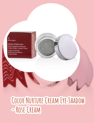 Cream to powder eyeshadow